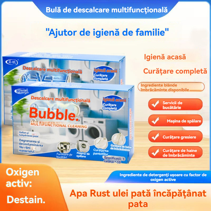 🔥【Cumpără 3 cutii și primești 3 gratuit】✨【Curățare rapidă】💦 Tablete efervescente multifuncționale pentru curățenia casei