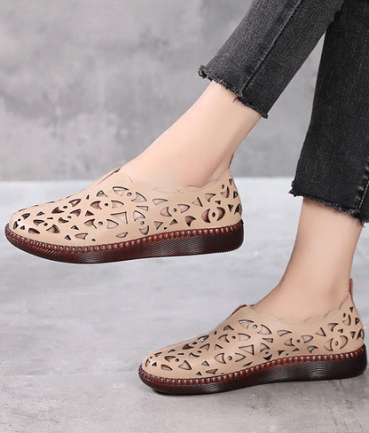 👡【Novedades de primavera】🔥【35-42】Zapatos casuales de mujer 2026 con punta redonda y suela transpirable de estilo retro.