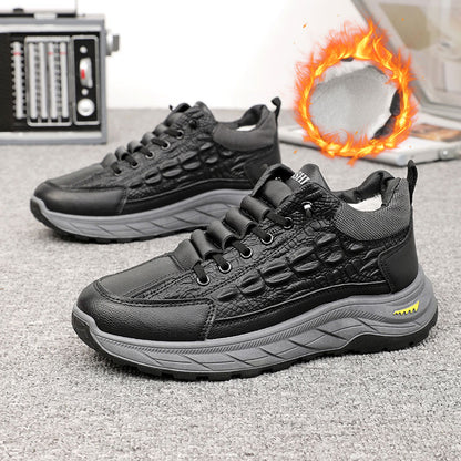 🔥👟Buty zimowe z grubą podeszwą – świetna amortyzacja i pewny krok na śliskich ulicach