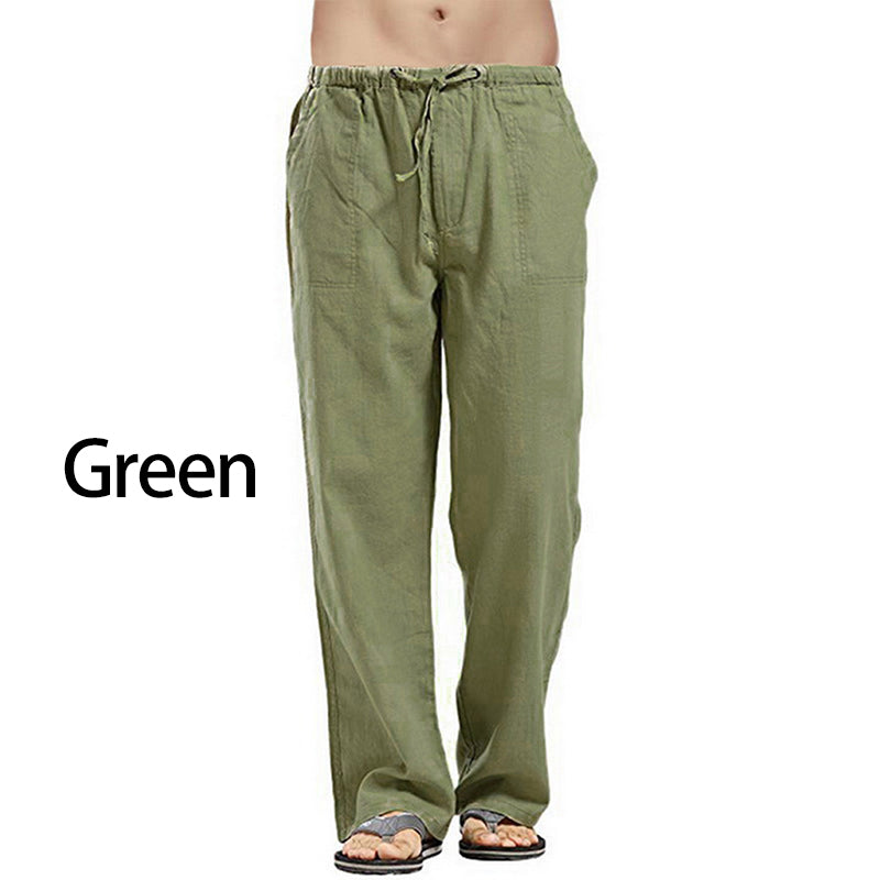 💥👖💖【S-5XL】Pantaloni casual pentru bărbați din bumbac – croială lejeră, material moale și respirabil