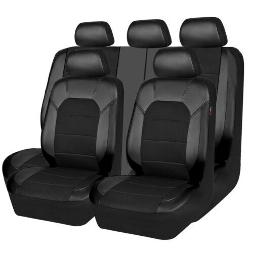 【Compra uno y llévate otro gratis】🔥Gran oferta🔥Funda universal de cuero suave para asiento de coche de cuero empalmado🚗🚗