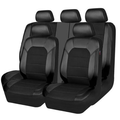 【Compra uno y llévate otro gratis】🔥Gran oferta🔥Funda universal de cuero suave para asiento de coche de cuero empalmado🚗🚗