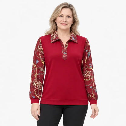 【M-6XL】Cămașă călduroasă de damă pentru toamnă și iarnă – mărimi mari, croială care maschează abdomenul, călduroasă și stilată
