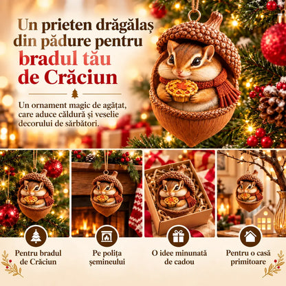 🎉【Cumperi 6, primești 6 gratuit】12 produse pentru doar 129 lei🤩 🎁 Decorațiuni de Crăciun din acril, 2D, cu un design ce îmbină conurile de brad cu elemente inspirate din lumea animalelor.