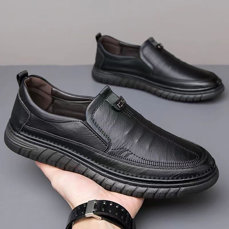[39-44]👞Pantofi bărbătești din piele naturală moale – Confort total pentru bărbați maturi