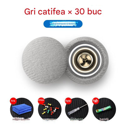 【30 buc】Pânza de pe acoperișul mașinii cade, reparați catarama de fixare a cuielor Modificare și recondiționare interior a mașinii chins fără demontare (kit de instrumente de instalare + șurubelniță + prosop inclus)