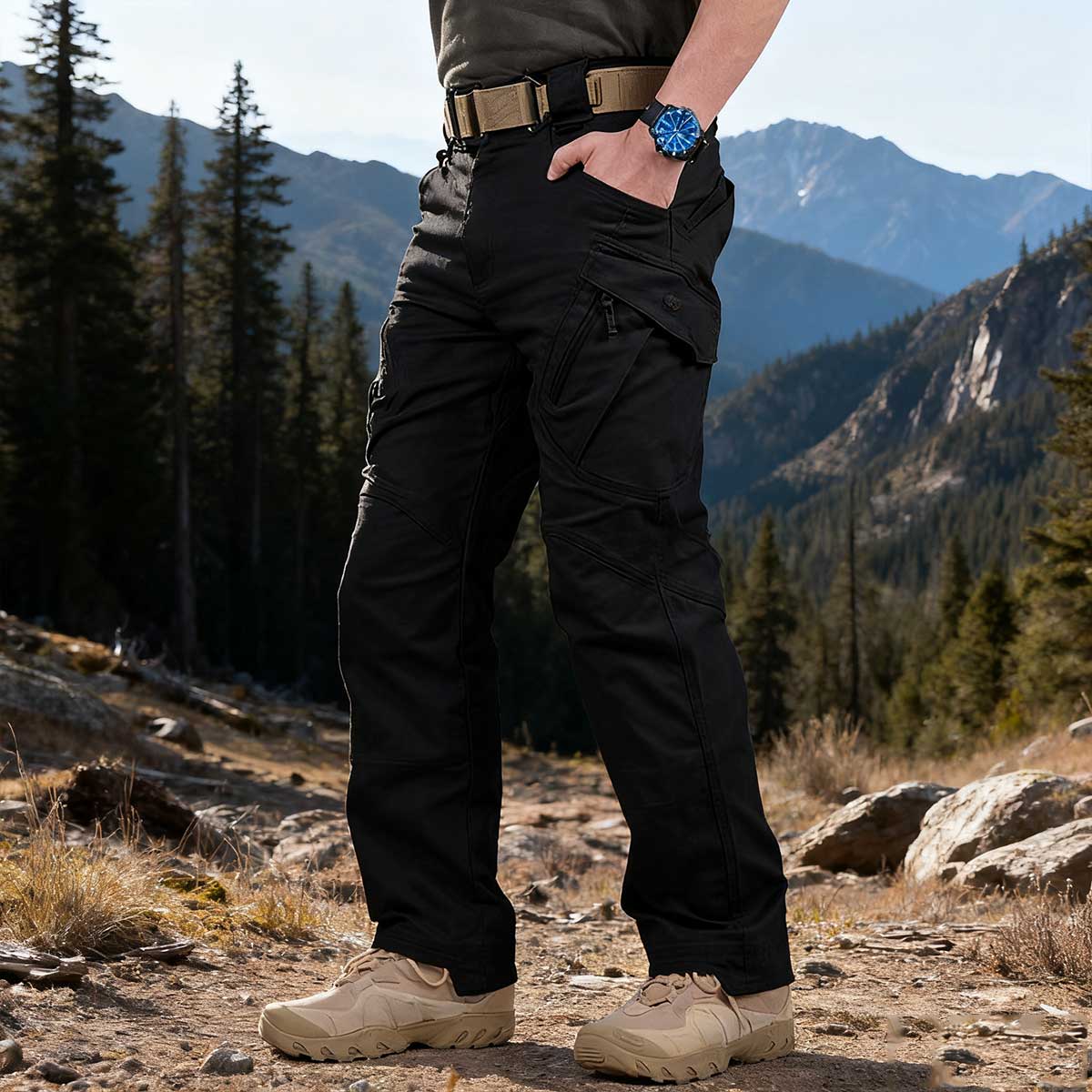 🔥【S-6XL】Męskie spodnie bojówki spodnie wojskowe❤️(40-105 kg)