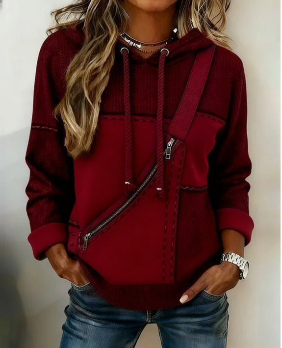 🔥【Envío gratis】🎀🎀【S-5XL】Sudadera con capucha y manga larga estampada para mujer