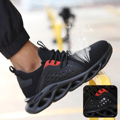 💥【 39-48】Buty robocze męskie✅Oddychające i odporne na uderzenia✅Odporne na przebicie✅Antypoślizgowe✅Wygodne