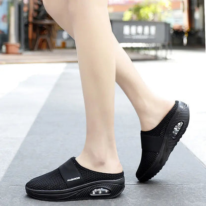 🔥【Ofertă specială limitată】🔥【35-43】✨🎉Pantofi casual de vară, nou model cu plasă respirabilă și pernă de aer