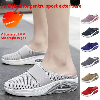 🔥【Ofertă specială limitată】🔥【35-43】✨🎉Pantofi casual de vară, nou model cu plasă respirabilă și pernă de aer