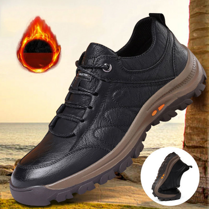 🔥👞 【Reducere de 50%✨】Pantofi noi din piele pentru bărbați, pentru toamnă/iarnă – confortabili și călduroși
