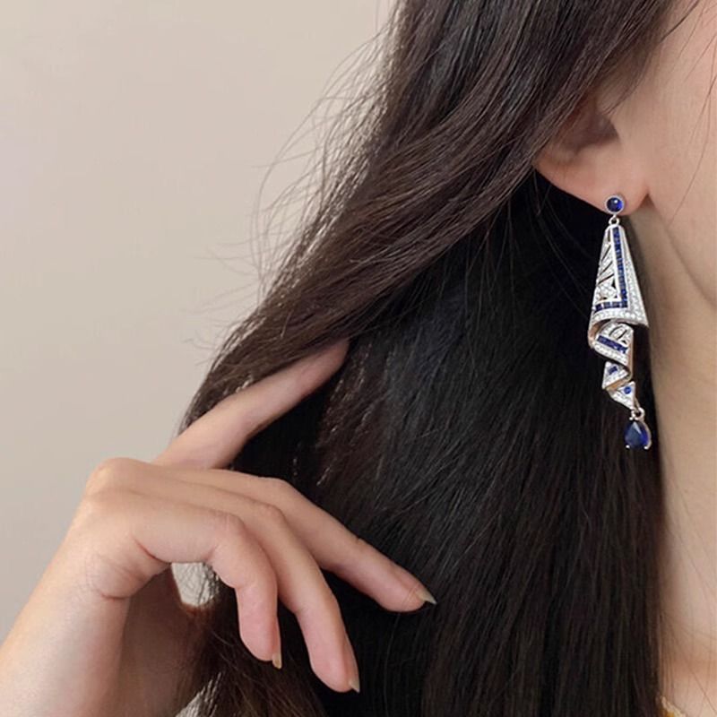 【Compre uno y llévese otro gratis】 😍especial💎 Pendientes de raso vintage