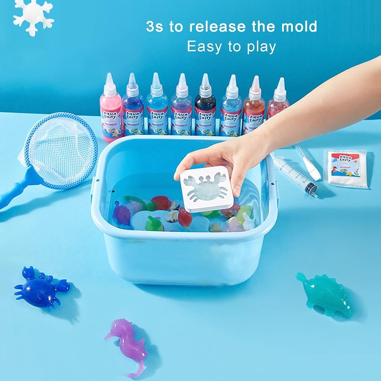 🎨Kreatywny zestaw dla dzieci – 【6 kolorów + 24 kształty】Bezpieczne materiały, nieograniczona zabawa i wyobraźnia