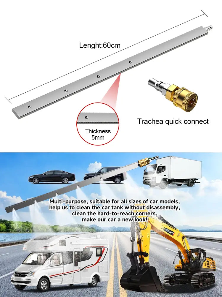 ✨Soluție practică pentru curățarea radiatorului auto fără demontare