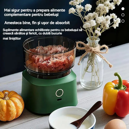 🔥 🥩⚡ Masina de tocat carne electrica de mare capacitate: Puternica, rapida si usor de folosit | Ideal pentru bucătăriile de acasă și pentru mesele de acasă 🍔🌮
