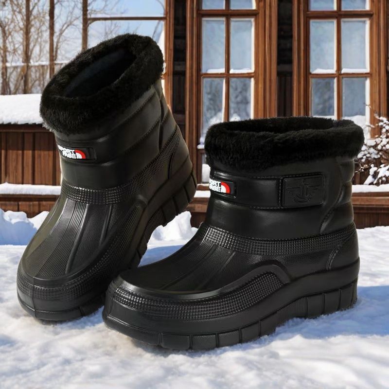 ♥️♥️【40-45】【Nový produkt】Pánske teplé, nepremokavé outdoorové topánky s flísovou podšívkou, odolné, do vody a snehu, po členky alebo nad členky.