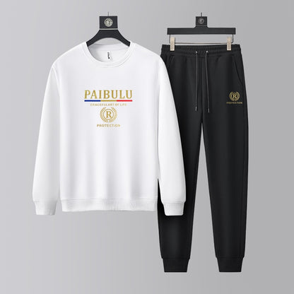 🔥Męski, codzienny, jesienny garnitur sportowy, nowy👕👖【bluza + spodnie】