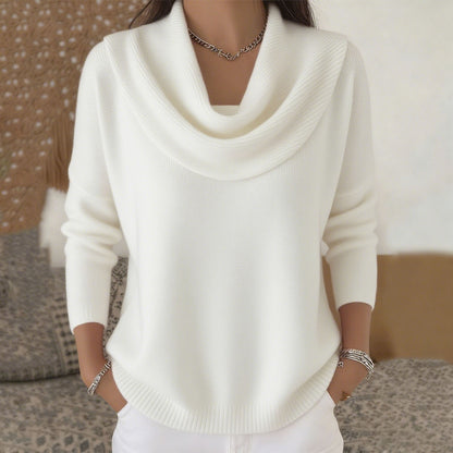 🔥【S-3XL】Suéter liso de manga larga otoño invierno 2026