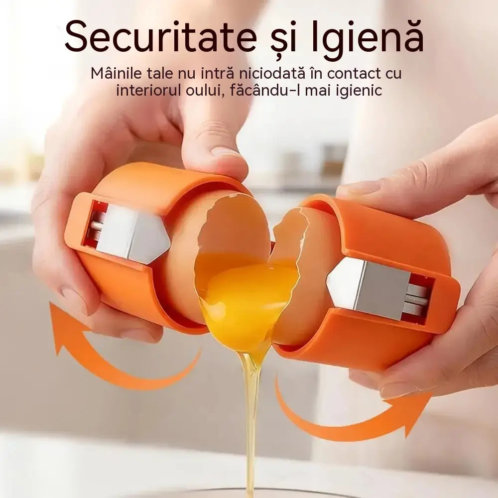 🔥 Reducere 50% 🔥🥚Separator de ouă practic pentru bucătărie, gătește mai ușor în fiecare zi (3 bucăți)