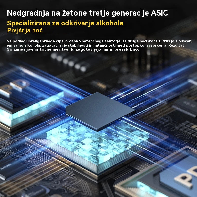 🍷 Prenosni digitalni alkotester za osebno uporabo