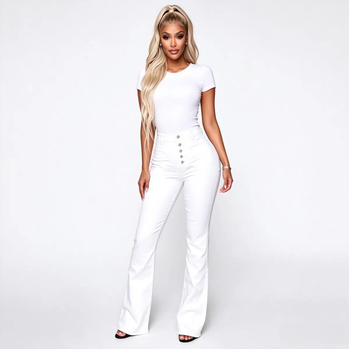 🔥👖【S-4XL】Pantaloni de iarnă noi pentru femei, cu talie înaltă – foarte elastici, confortabili și care nu restricționează mișcarea