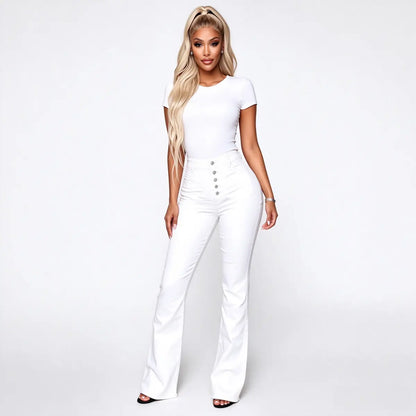 🔥👖【S-4XL】Pantaloni de iarnă noi pentru femei, cu talie înaltă – foarte elastici, confortabili și care nu restricționează mișcarea