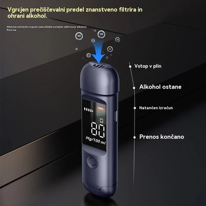 🍷 Prenosni digitalni alkotester za osebno uporabo