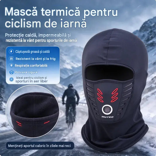 ☀️🔥Mască integrală, rezistentă la frig, pentru schi și iarnă, rezistentă la vânt și călduroasă, unisex