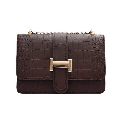 👜Bolso bandolera mujer elegante con cadena y diseño minimalista