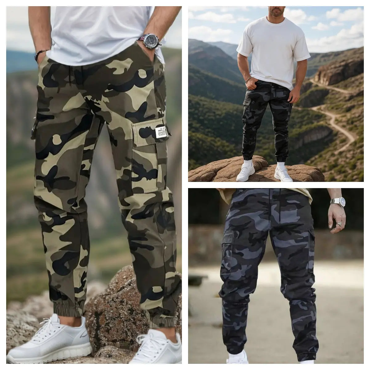 🛠️ Reducere de 60%! 👖 Pantaloni de lucru rezistenți, în stil tactic – amestec de nailon și bumbac, buzunare funcționale multiple, ideali pentru activități în aer liber 🌲