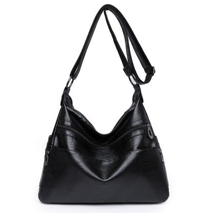 💟👜Geantă de umăr din piele moale la modă nouă