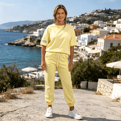 ⏳ Ofertă Specială pentru Timp Limitat! 👕👖 Set Casual Confortabil din Bumbac