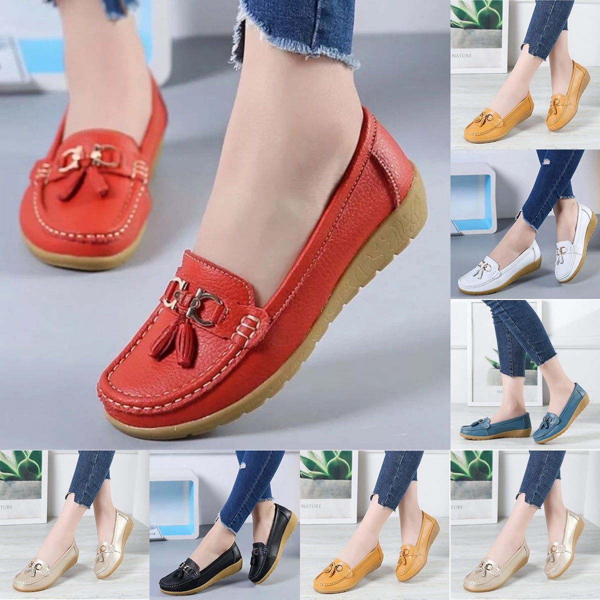【🔥30%OFF】【35-44】2026 noua moda pantofi casual dama din piele naturala