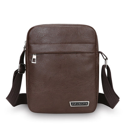 🔥【Compra 1 y llévate 1 gratis】Bolso de hombro de cuero genuino para negocios de moda para hombre