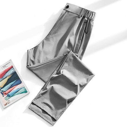 ❄️【XL-5XL】Pantalón hombre outdoor ligero de secado rápido con tejido fresco elástico ideal verano