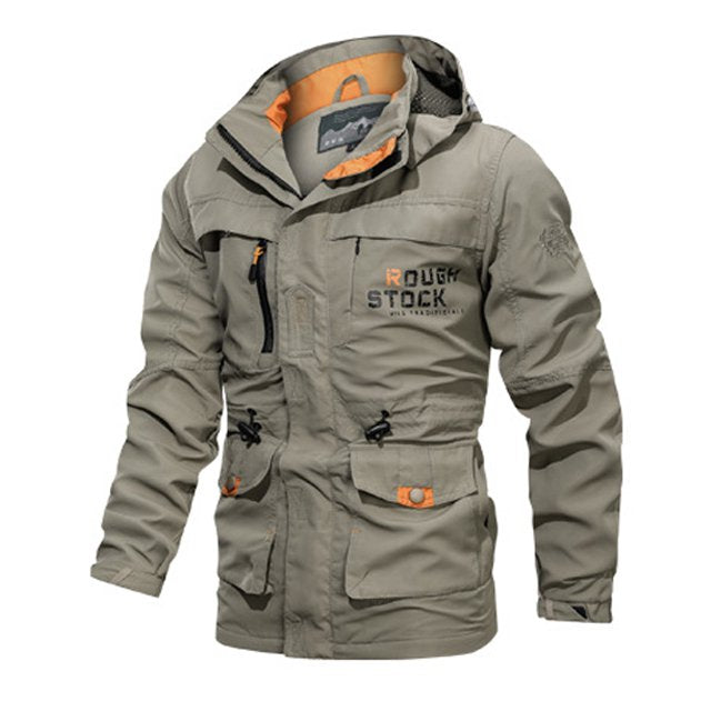 Reducere de 50% 【M–5XL】Jachetă nouă de calitate superioară pentru bărbați (toamnă/iarnă) – impermeabilă, rezistentă la vânt și cu buzunare multiple.