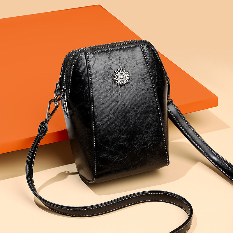 👜🎀【Pago contra reembolso】Bolso bandolera pequeño para mujer - Recién llegado 2026, material de cuero PU, estilo coreano, práctico y elegante