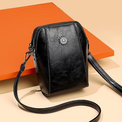 👜🎀【Pago contra reembolso】Bolso bandolera pequeño para mujer - Recién llegado 2026, material de cuero PU, estilo coreano, práctico y elegante