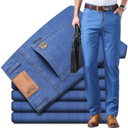 👖👖2026 Vaqueros versátiles, informales y sencillos para hombre de talla grande