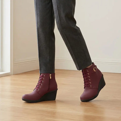 【35-42】👢 Ghete de damă de iarnă cu platformă ascunsă – o alegere elegantă și stabilă pentru zilele friguroase