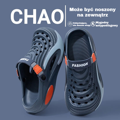 👟 50% zniżki 🌬️ Uniwersalne sandały męskie z grubą podeszwą EVA: antypoślizgowe, superlekkie i oddychające, idealne na plażę, do uprawiania sportu i na co dzień 🏃‍♂️