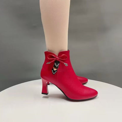 🔥【34-41】👢Cizme moi pentru femei, cu fermoar lateral, Toamnă/Iarnă 2026