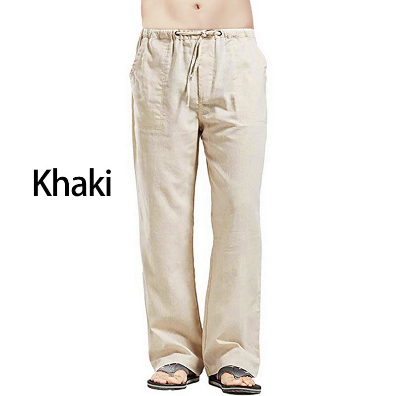 💥👖💖【S-5XL】Pantaloni casual pentru bărbați din bumbac – croială lejeră, material moale și respirabil