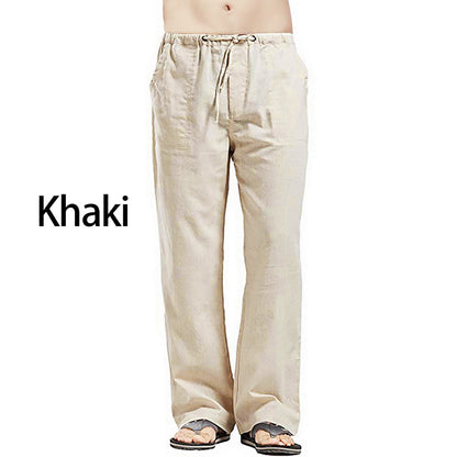 💥👖💖【S-5XL】Pantaloni casual pentru bărbați din bumbac – croială lejeră, material moale și respirabil