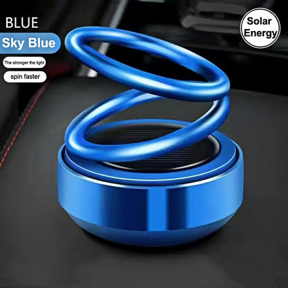 ⛄🚗🔥🔥🚗【Kupi 1, dobi 1 gratis】【Zimske potrebščine】Avtomobilski sončni aromatični okras z dvojnim lebdečim obročem, ustvarjalna notranja dekoracija