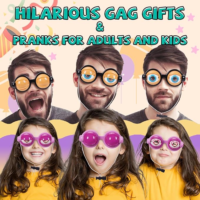 🔥Specjalna oferta świąteczna: 50% zniżki!! 🏆Oferta ograniczona czasowo💥Zabawne okulary do mrugania🥸