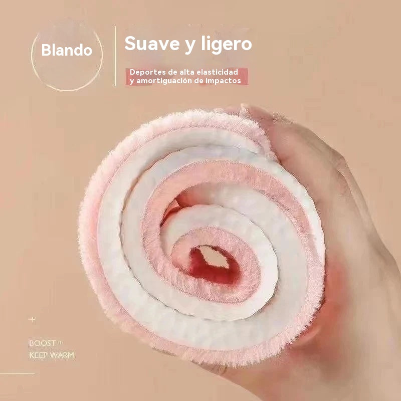 【35-46】【Compra 2 pares y llévate 2 gratis】🔥👣 Plantillas térmicas de franela gruesa – Súper cálidas, suaves y antideslizantes