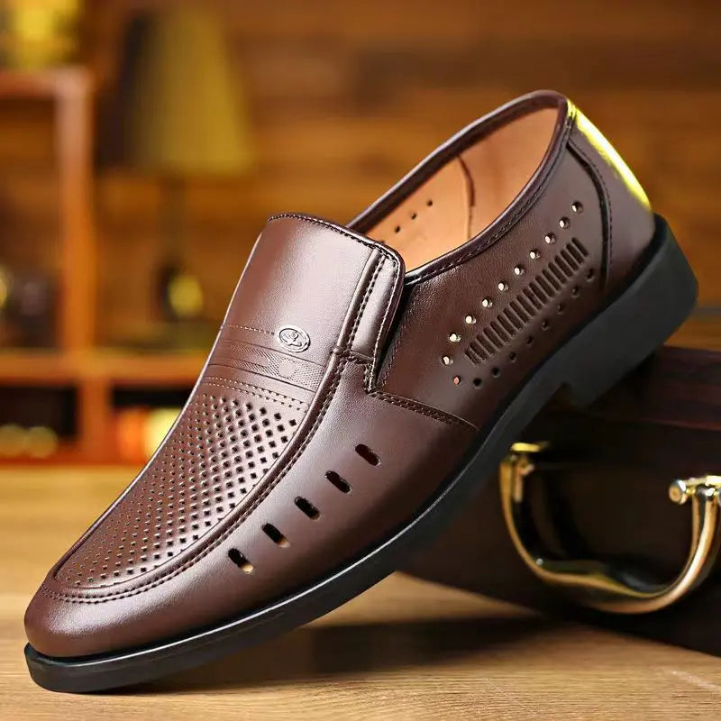 【38-44】2026 Pantofi casual din piele pentru bărbați noi