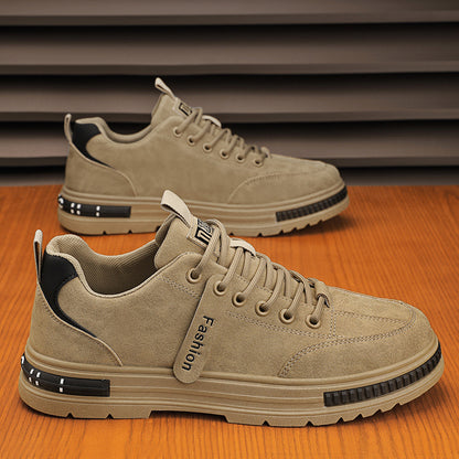 👟 Jesienne męskie sneakersy Casual z miękkiej skóry